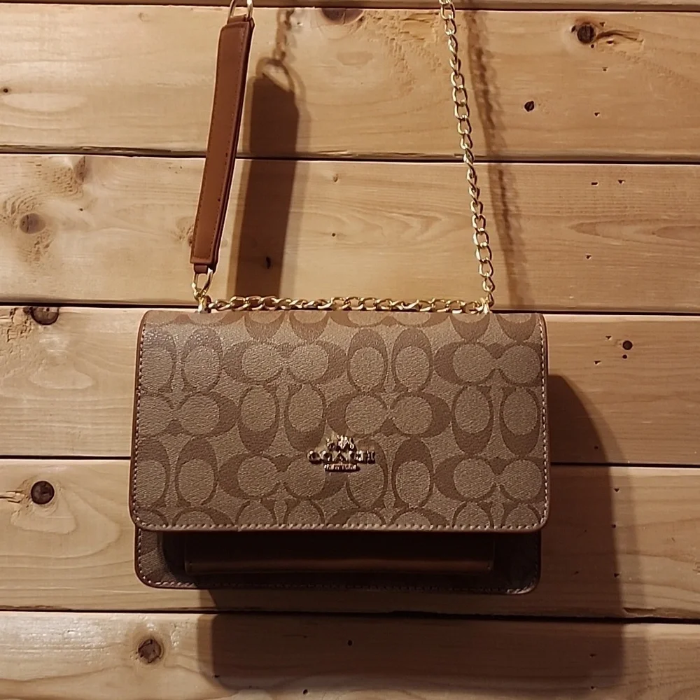 COACH Mini Klare Crossbody Bag In Colorblock Signature Canvas